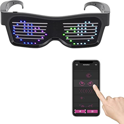 APPは独特なプログラム可能なLED明るいガラスDIYを制御した