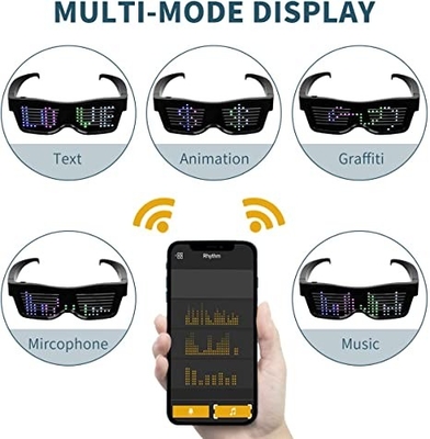 BluetoothのSmartphoneのApp制御を用いるプログラム可能なLEDガラスをつけなさい