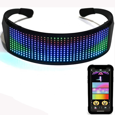 プログラム可能な日本製アニメLEDガラス カスタマイズ可能なパターンUSBの再充電可能なApp制御