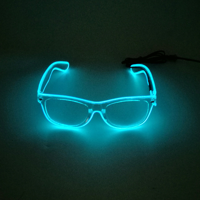 ネオン ライトの点滅を用いる明確なフレーム レンズ明るいLEDのガラス