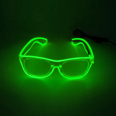 ネオン ライトの点滅を用いる明確なフレーム レンズ明るいLEDのガラス