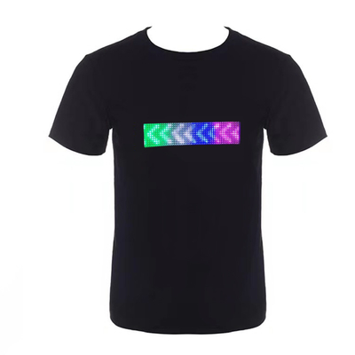 プログラム可能なLEDライトTシャツのSmartphoneのApp制御表示メッセージ パターン