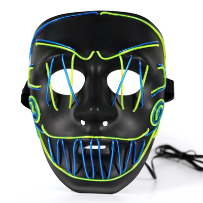 十字のステッチのジョーカー ハロウィンはCoplayが暗闇でつける党のためのマスクを導いた