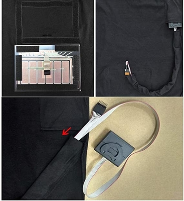 激賞党祝祭のための音楽の明るくの音によって活動化させる導かれたTシャツ