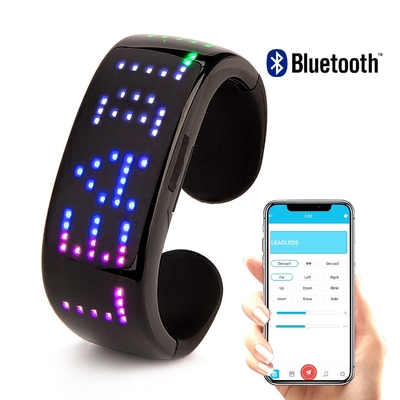 Bluetoothリモート・コントロールLEDのブレスレットのAppのProgrameのテキスト パターン
